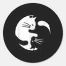 Search for yin yang cat stickers Animal