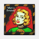 Recherche de bande dessin magnets Rétro