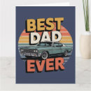 Search for car fathers day cards Best dad ever