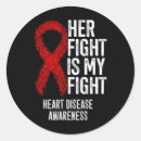 Search for stroke awareness stickers Heart disease awareness