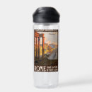 Search for antique vintage illustration water bottles Travel