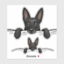 Recherche de berger allemand noir autocollants Gsd