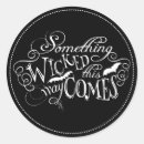 Search for something black stickers Witch