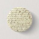 Search for cursive buttons Calligraphy