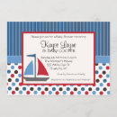 Recherche de voilier anniversaire invitations Rouge