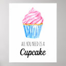 Search for cupcake posters Typography