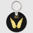 Recherche de bonne chance porteclés Monogramme