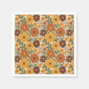 Recherche de style vintage serviettes Fleurs