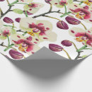 Search for flora wrapping paper Orchid