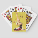 Search for pinup playing cards Retro