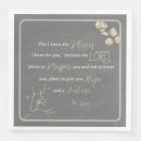 Search for bible verse napkins Elegant