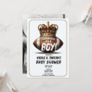Recherche de king baby shower invitations Bébé