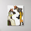 Search for fox canvas prints Contemporary