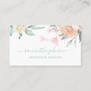 Recherche de aquarelle pastel cartes visite Floral