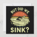 Search for funny boat invitations Captain