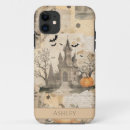 Search for haunted house iphone cases Pumpkins