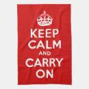 Search for keep calm and carry on tea towels Classic