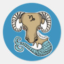 Recherche de capricorne autocollants Chèvre