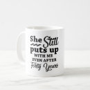 Search for funny anniversary mugs Humour