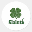 Search for slainte stickers Shamrock