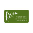 Search for to sender return address labels Modern