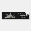Search for fighter bumper stickers Military