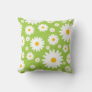 Recherche de fleurs blanches coussins Marguerite