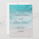 Search for water wedding invitations Sand