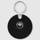 Search for eight ball keychains Chalk cue