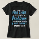 Search for fire chief tshirts Job
