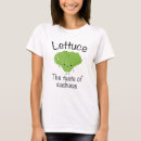 Search for lettuce tshirts Food