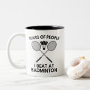 Search for badminton mugs Winner