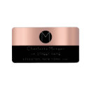 Search for gold dots return address labels Black