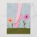 Recherche de danse de ballet cartes postales Femme