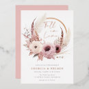 Search for boho feather wedding invitations Flowers