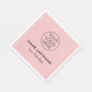 Search for logo napkins Create your own
