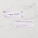 Recherche de non business cards Violet