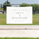 Search for modern minimalist wedding banners Plain