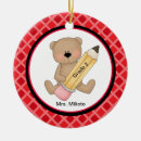 Search for pencil ornaments Teacher