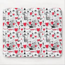 Recherche de rouge noir tapis souris Fille