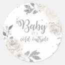 Search for silver floral stickers Winter