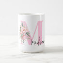 Search for pink floral mugs Watercolor