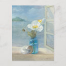 Search for shell decoration postcards Blue