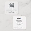 Recherche de crochet cartes visite Minimaliste