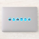 Recherche de visage monstre autocollants Enfants