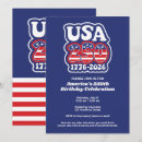 Search for america party invitations Patriotic