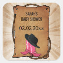 Search for western cowboy boots stickers Pink