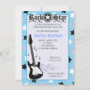 Recherche de rock star baby shower invitations Bébé