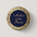Recherche de navy blue and rose gold Floral