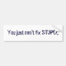 Recherche de fix voiture autocollants Stupide
